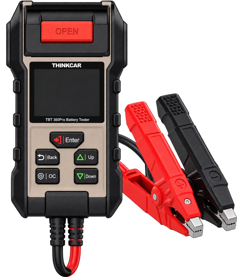Tester de bateries THINKCAR amb pinces